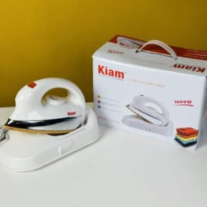 Kiam ES596 1000W Cordless Electric Dry Iron